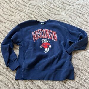 Wisconsin crewneck vintage
